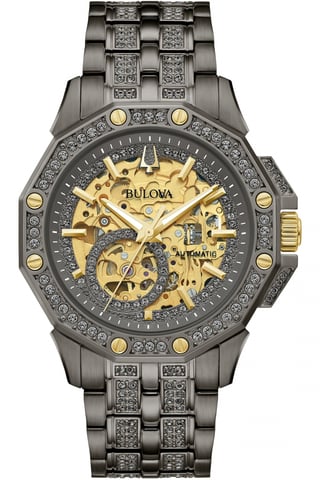 Bulova Octava Herren Graue Uhr 98A293