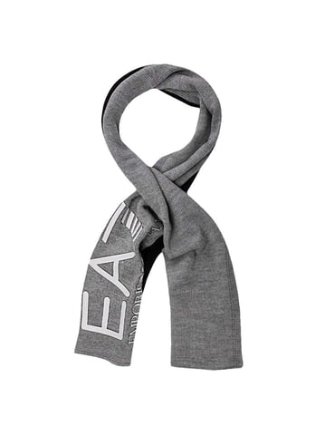 EA7 Herren Schal mit originalem Logo-Relief