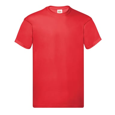 Fruit of the Loom - "Original" T-Shirt für Herren (Rot)