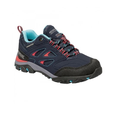 Regatta Kinder Wanderschuhe Holcombe Low (Navy/Koralle)