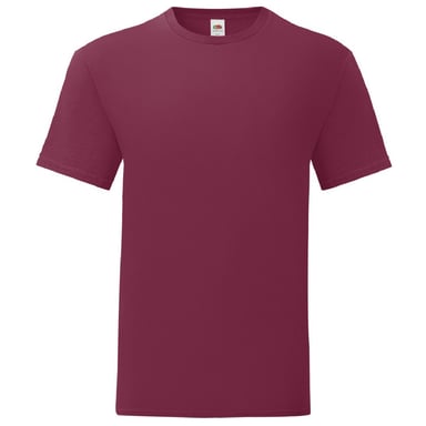 Fruit of the Loom - "Iconic 150" T-Shirt für Herren (Burgunder)