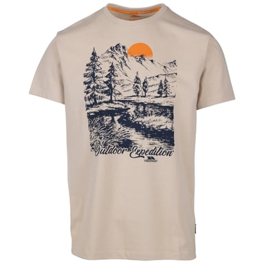 Trespass - "Worden" T-Shirt für Herren (Soft Stone Farbe)