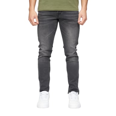 Crosshatch - "Buraca" Jeans für Herren (Holzkohle Gewaschen)