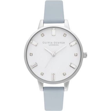 Olivia Burton Damenuhr Quartz Silber