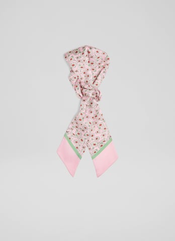 LK Bennett Daisy Scarves, Pink