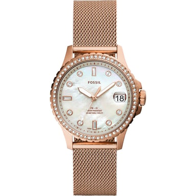 Fossil Fb-01 roségold Damen Armbanduhr ES4999