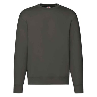 Fruit of the Loom - "Premium" Sweatshirt Überschnittene Schulter für Herren (Holzkohle)