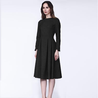 Retro-Kleid mit Schlaghose