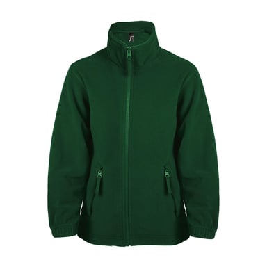 SOLS Kinder Fleece Jacke North (Wald Grün)