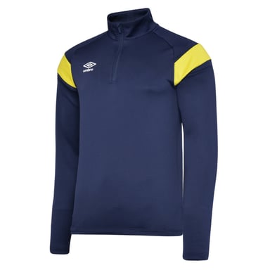 Umbro - Trikot mit halbem Reißverschluss für Kinder (Kurzmantel/Kräftiges Gelb)