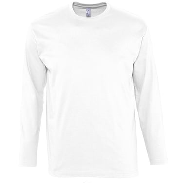 SOLS Monarch - T-shirt à manches longues - Homme (Blanc)