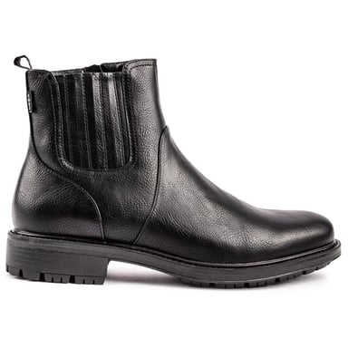 V.gan Vegane Frisee-Stiefel mit Reißverschluss