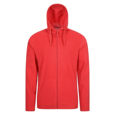 Mountain Warehouse - "Camber" Hoodie mit durchgehendem Reißverschluss für Herren (Aktiv-Rot)