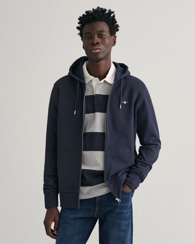 Gant Regular Shield Full Zip Hoodie Sweatjacke