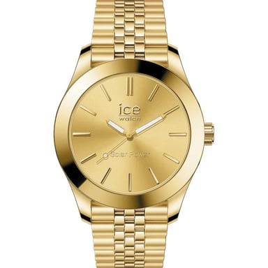 Ice Watch Ice Steel - Gold Gold Damen Armbanduhr 023791 - S