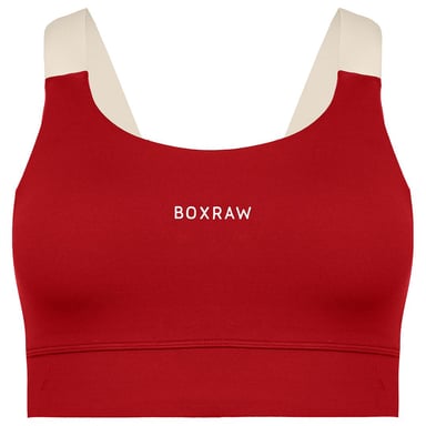 BoxRaw Alicia Damen-Sport-BH, Rot