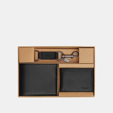 3 in 1 Wallet in Sport Calf Gift Box