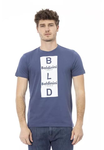 Bedrucktes T-Shirt mit Rundhalsausschnitt