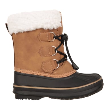Mountain Warehouse - Kleinkind Schneestiefel "Adaptive" (Braun)