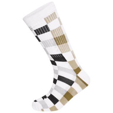 Dare 2B Unisex Erwachsene Henry Holland Checkerboard Socken (2er Pack) (Weiß)