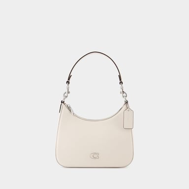 Hobo Schultertasche - Coach - Leder - Weiß