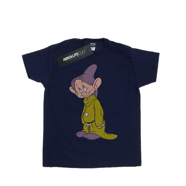 Klassisches Disney-Jungen-T-Shirt für Dopey (Marineblau)