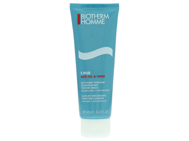 Biotherm Homme T-Pur Anti Öl & Glanz Reinigungsmittel 125ml