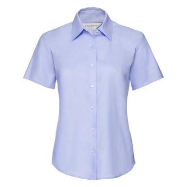 Russell Collection - Hemd für Damen kurzärmlig (Dunkelblau)