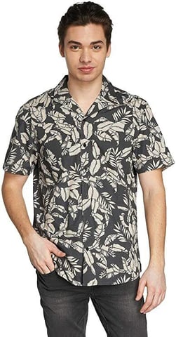 Only & Sons Mens Regular Fit Floral Shirt