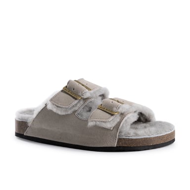 Aus Wooli Australia Unisex Portsea Schafsfellfutter Sandalen