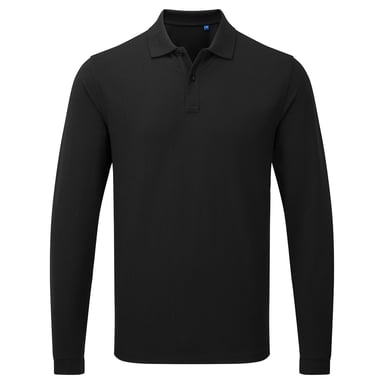 Premier - "HeiQ Viroblock" Poloshirt für Herren/Damen Unisex (Schwarz)