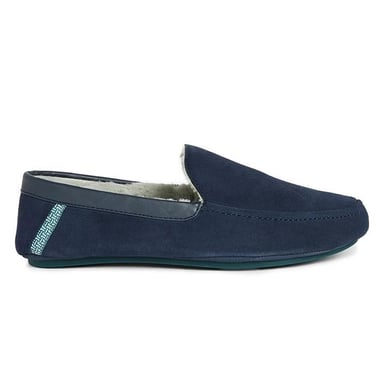 Ted Baker Vallant Herren Blue Moccasin Pantoffeln