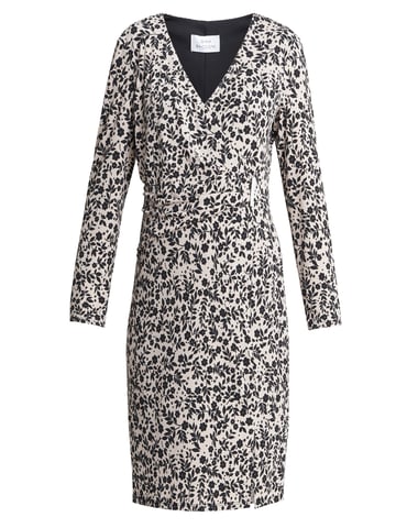 Florentina Wrap Dress With Gold Trim