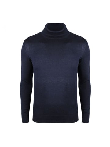 Xagon Man Pullover Turtleneck Herren dunkelblau