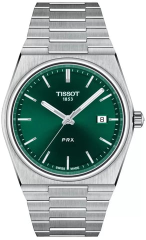 Tissot - PRX Stainless Steel Bracelet Green Dial Men's Watch