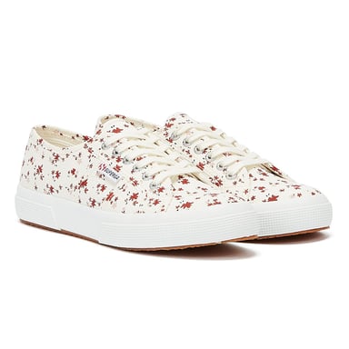 Superga 2750 Cotu Print Damen Weiß Turnschuhe