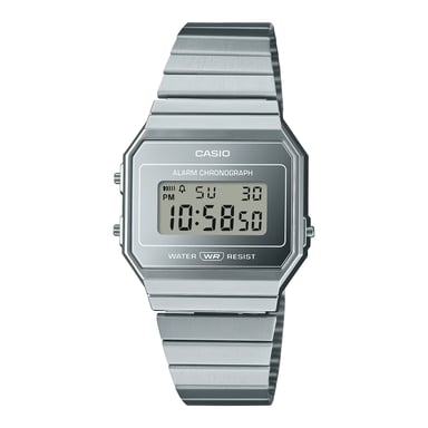 Montre Casio Casio Collection Vintage Pour Femmes Argent A700WEV-7AEF