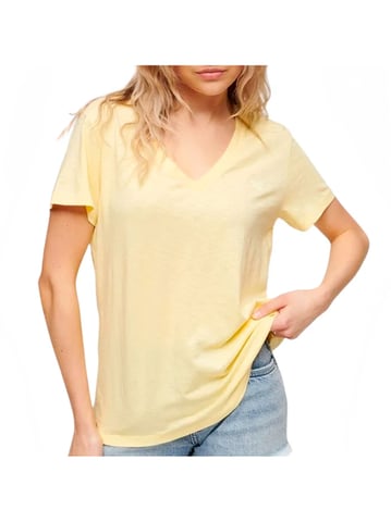 Superdry Damen Slub Emb T-Shirt