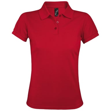 SOLS - Polo-Shirt kurzarm PRIME - Damen (Rot)