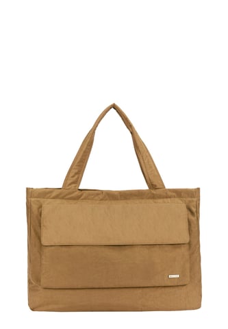 Oversized Landscape Nylon Tote