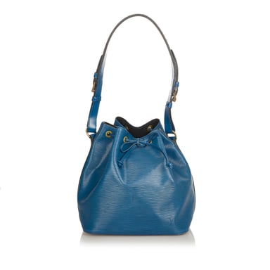 Vintage Louis Vuitton Epi Petit Noe Blue