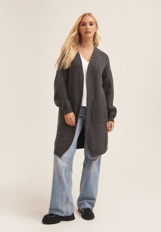 Feinstrick Strickjacke Kante an Kante