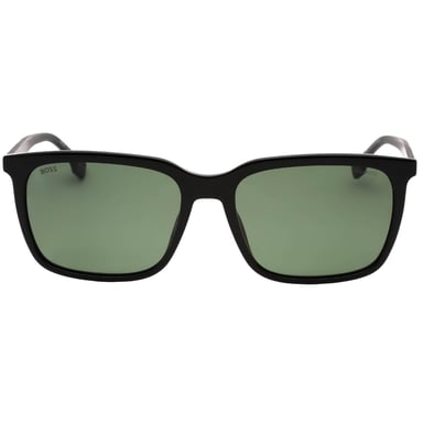 Hugo Boss Sonnenbrille mit grunen polarisierten Glasern und schwarzen Glasern