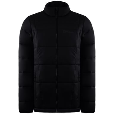 Jack Wolfskin Bergland Herren Schwarze Wattierte Jacke