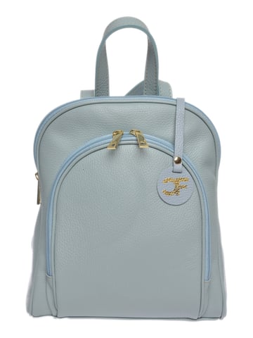 Carla Ferreri Türkis Rindsledertasche
