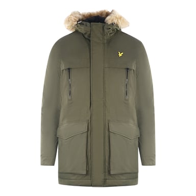Lyle & Scott Winter Weight Microfleece Jacke grün