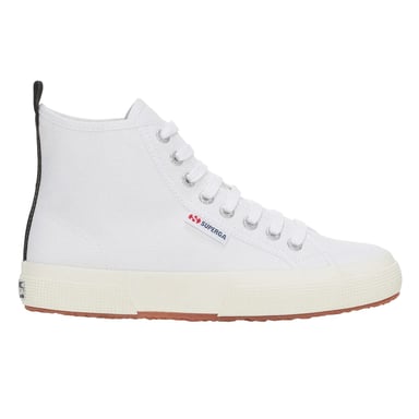 Superga - Herren/Damen Unisex High Tops "2750", Baumwolle (Weiß/Schwarz/Avorio)