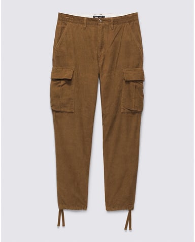 VANS Herren Service Cargo Cord Lose Tapered Pants in Kaffeelikör