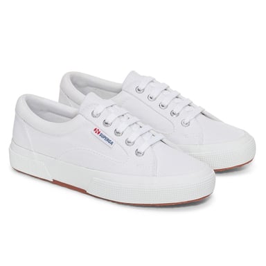Superga - Herren/Damen Unisex Sneaker "2750 Blocks" (Weiß)