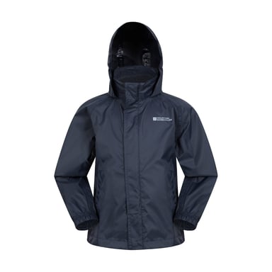 Mountain Warehouse Childrens/Kids Pakka II Wasserdichte Jacke (Dunkelblau)